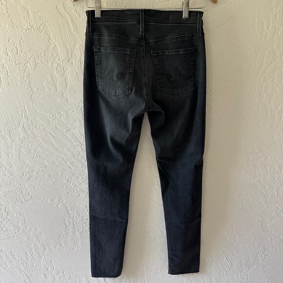 ADRIANO GOLDSCHMIED Womens Farrah Skinny Ankle Jeans $215 NEW Size 27 Destructed - Picture 3 of 14